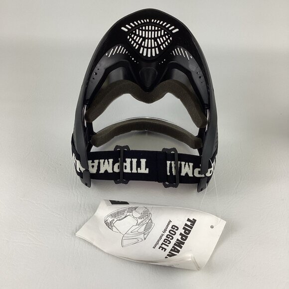 Tippmann Goggle System Face Mask Paintball Black Protective Gear Sports Lens New - Picture 7 of 11